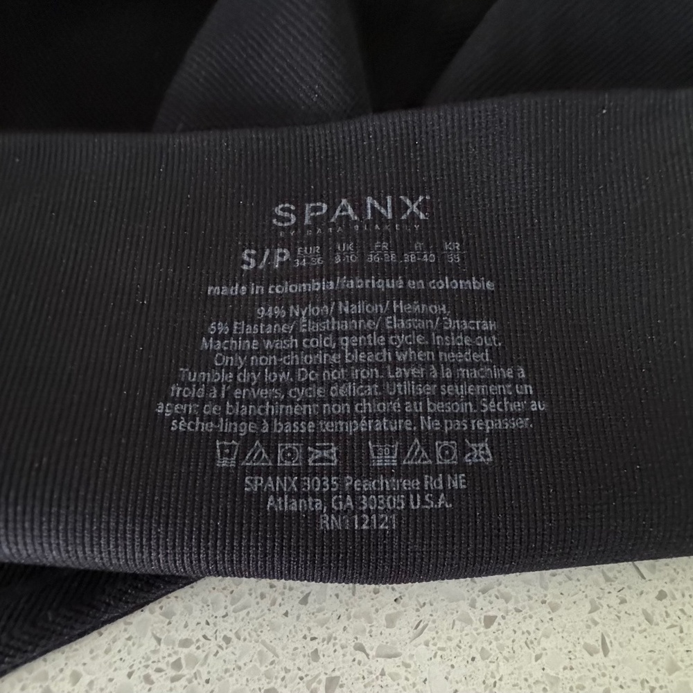 Black Spanx leggings